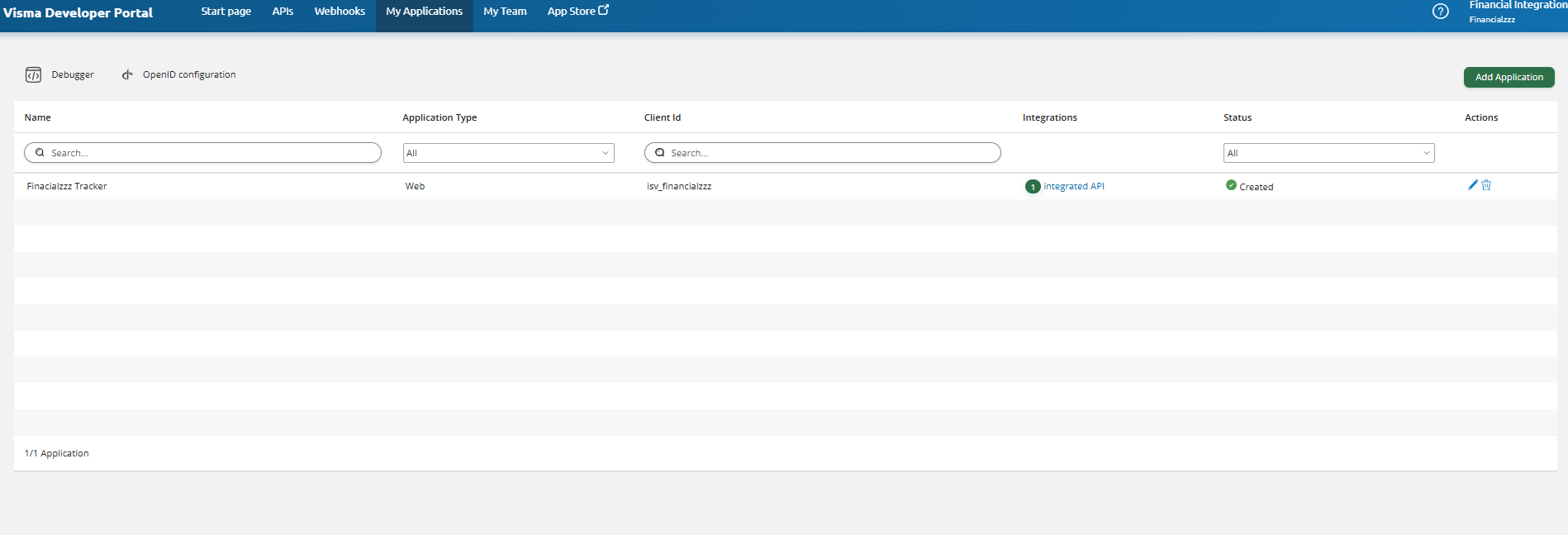 Sign-up for Visma Connect